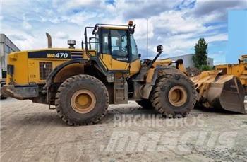 Komatsu 470 Incarcator pe pneuri