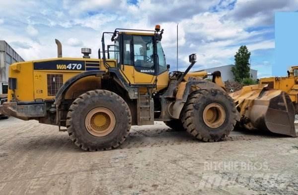 Komatsu 470 Incarcator pe pneuri