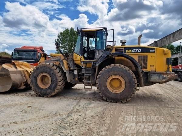Komatsu 470 Incarcator pe pneuri