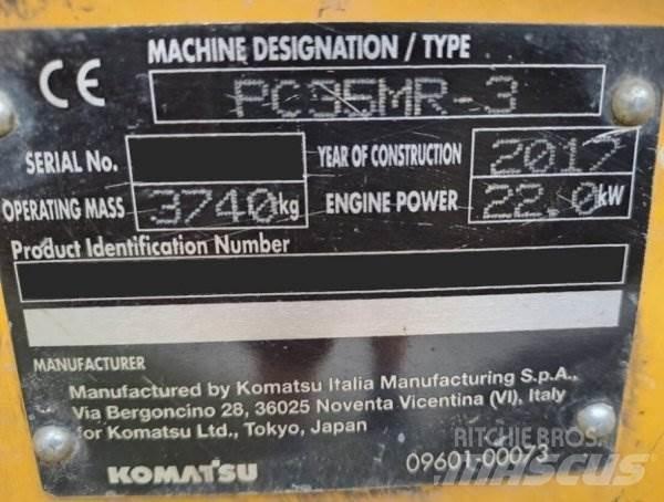 Komatsu PC 35 MR-3 Mini excavatoare < 7t