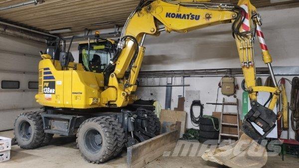 Komatsu PW 138 MR Excavatoare cu roti