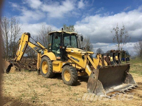 Komatsu WB 97 R2 Buldoexcavatoare