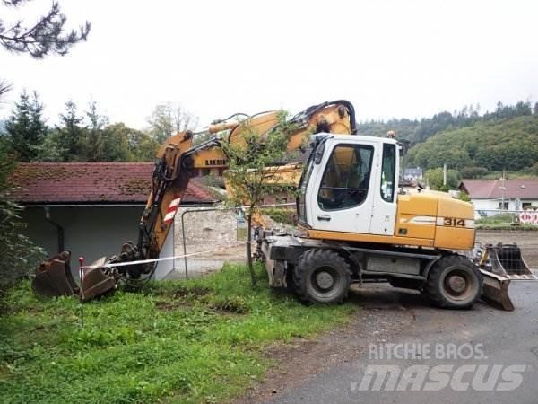 Liebherr A 314 Excavatoare cu roti