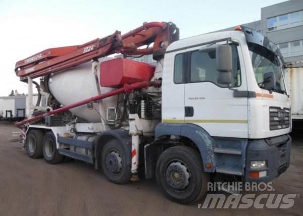 MAN TGA 35.410 +Sermac Pompa pentru beton