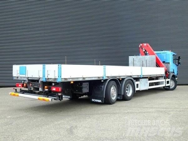Scania P320 + Effer Camioane cu macara