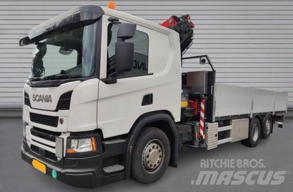 Scania P410 Camioane cu macara