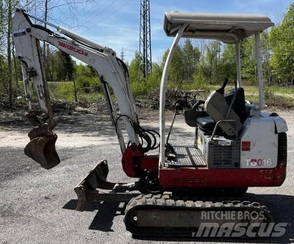 Takeuchi TB 016 Mini excavatoare < 7t