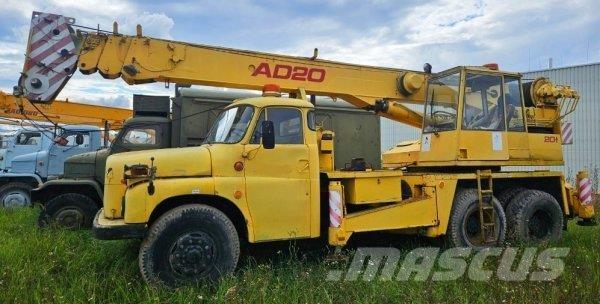 Tatra 148 +ČKD - AD 20 Camioane cu macara