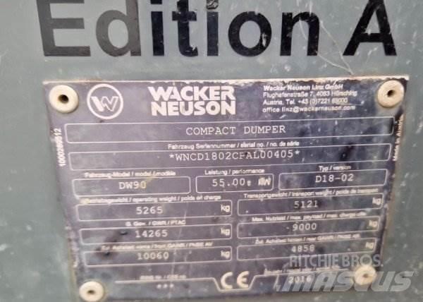 Wacker Neuson DW 90 Camioane cu basculante rigide