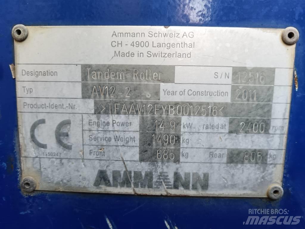 Ammann AV 12-2 Cilindri compactori dubli