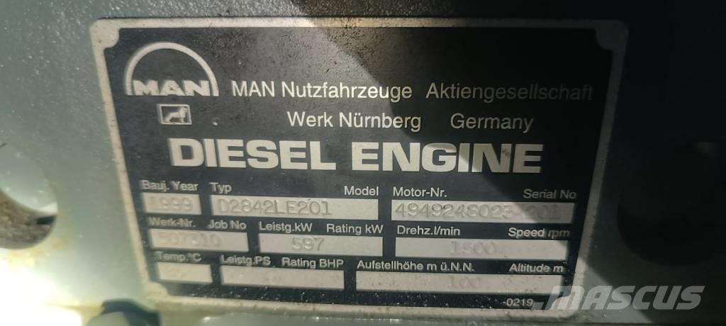 MAN D 2842 LE 201 Generatoare Diesel