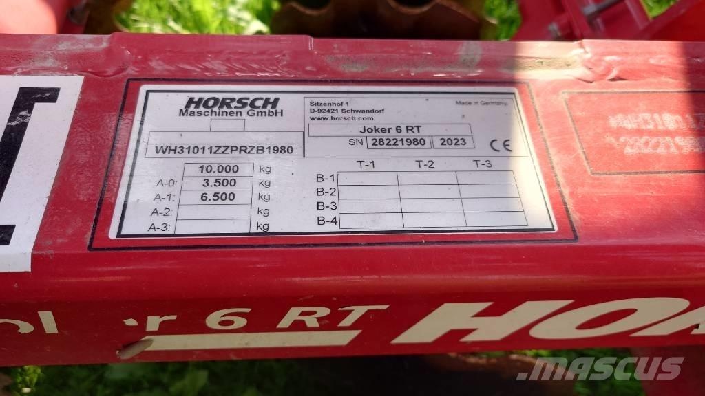 Horsch Joker 6RT Grape cu disc