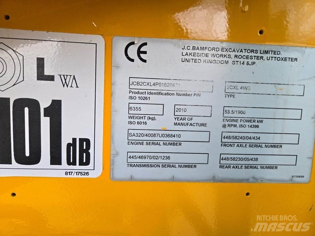JCB 2CX Incarcator pe pneuri