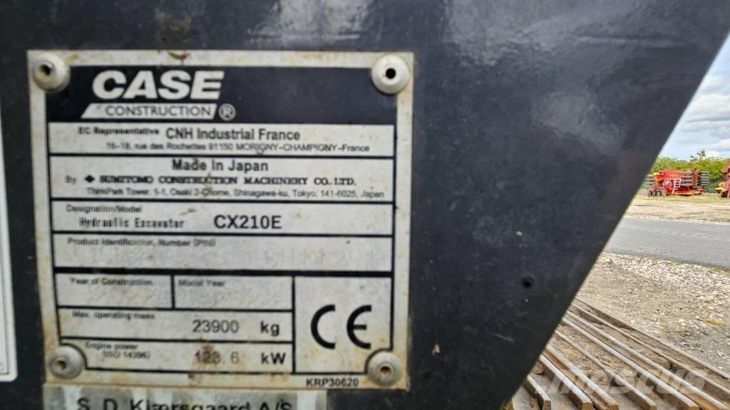 CASE CX 210 E Excavatoare pe șenile
