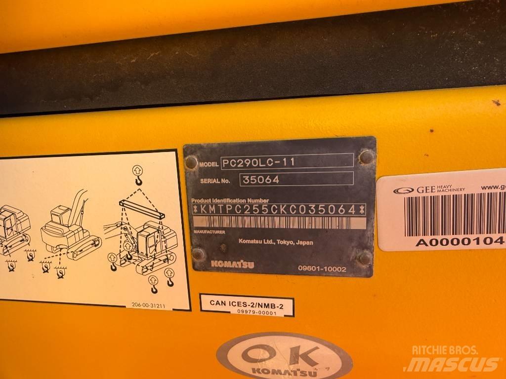 Komatsu PC290LC-11 Excavatoare pe șenile
