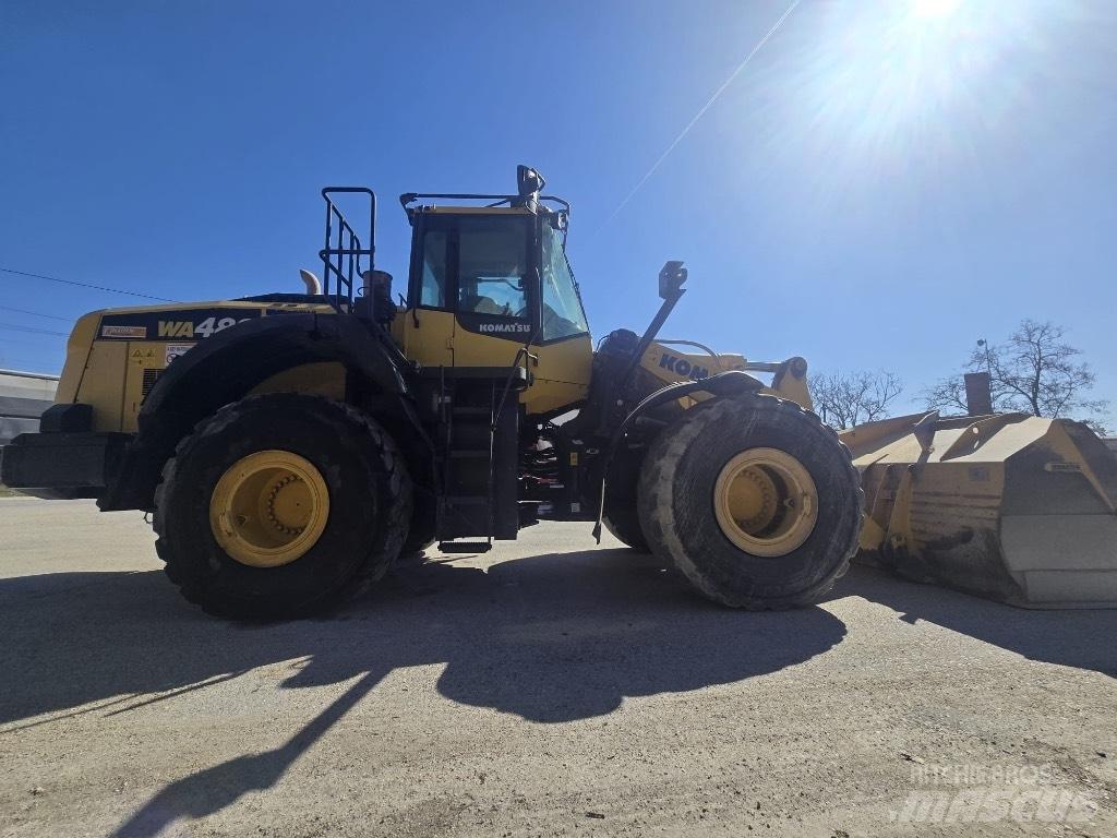 Komatsu WA 480 Incarcator pe pneuri