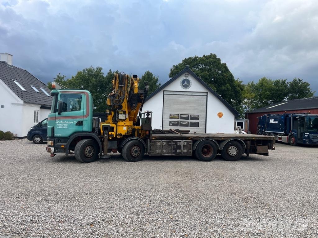 Scania 124 G 420 Camioane cu macara