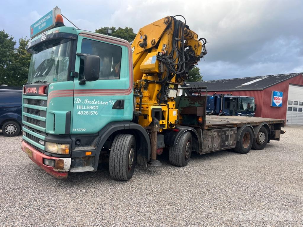 Scania 124 G 420 Camioane cu macara