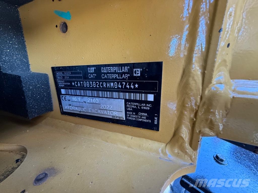 CAT 302 CR Mini excavatoare < 7t