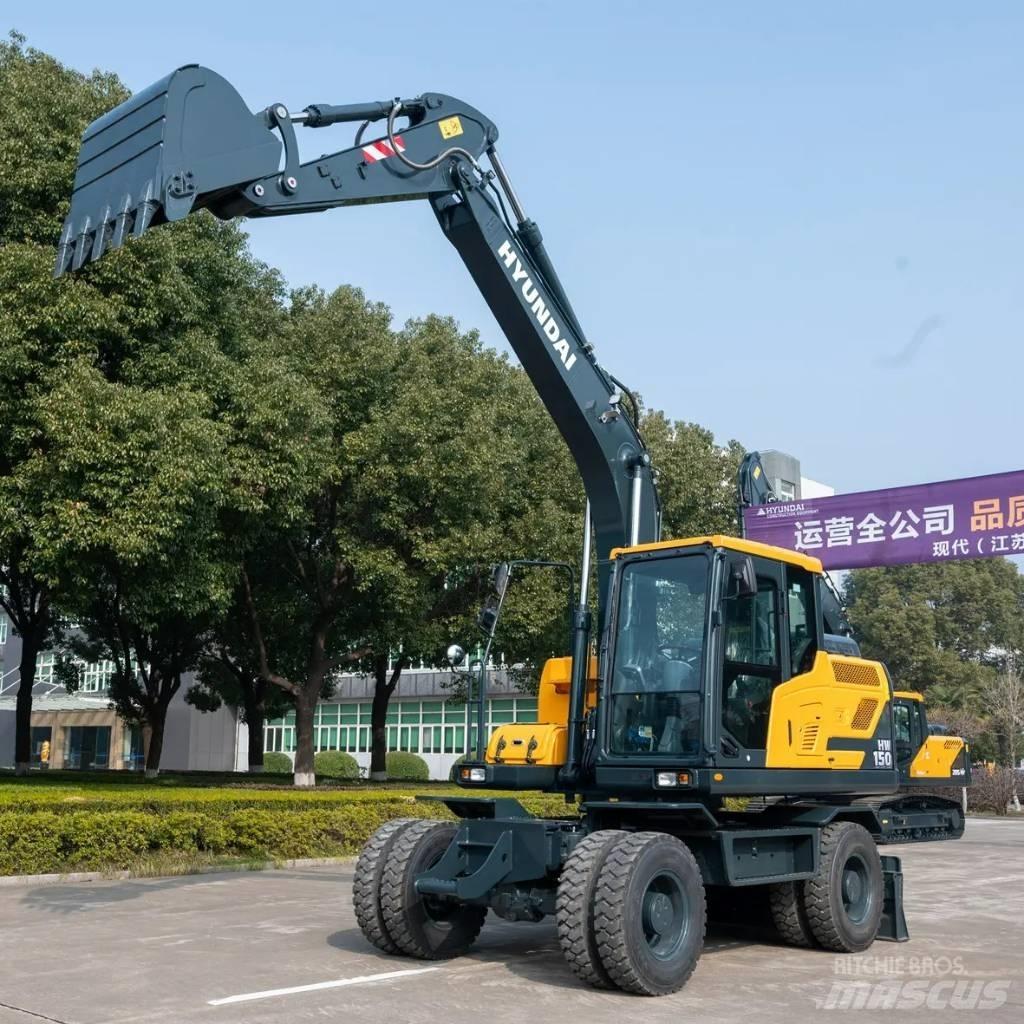 Hyundai HW 150 Excavatoare cu roti
