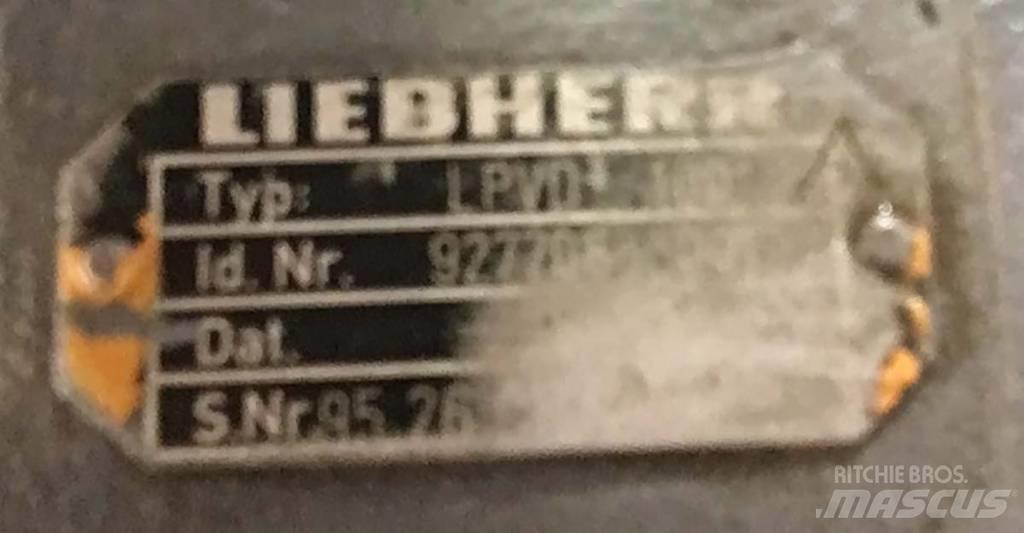 Liebherr LPVD 100 Hidraulice