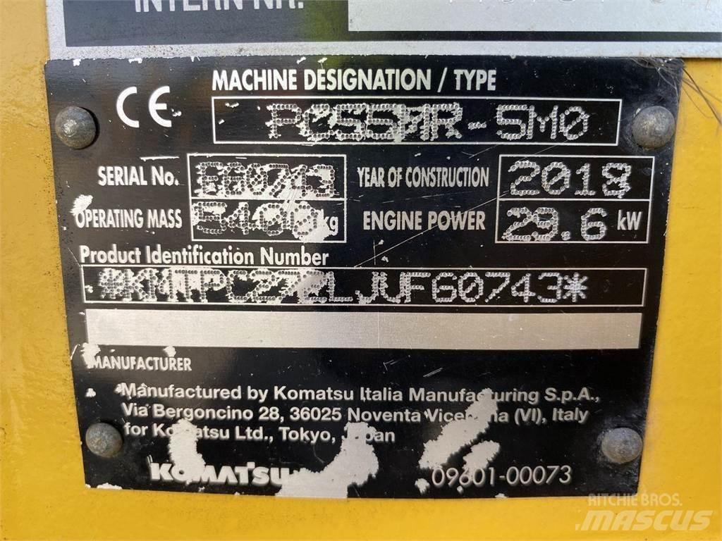 Komatsu PC55MR-5 Excavatoare cu roti