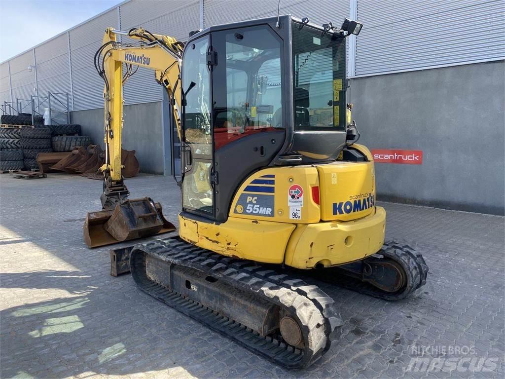 Komatsu PC55MR-5 Excavatoare cu roti