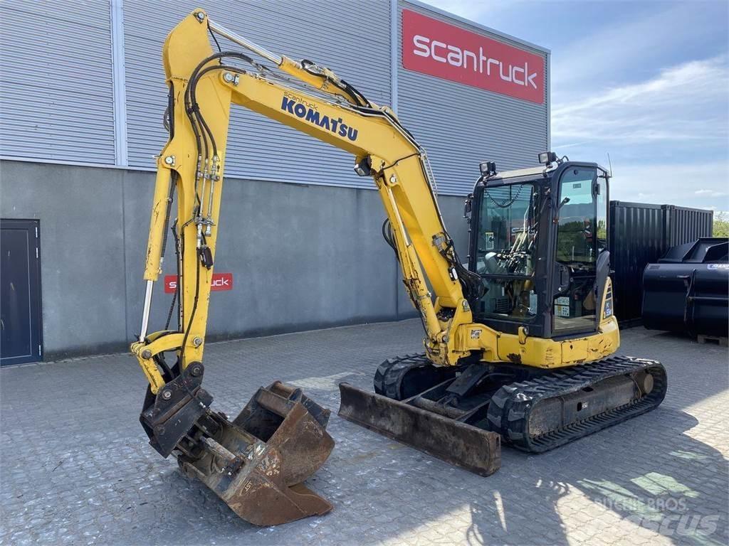 Komatsu PC55MR-5 Excavatoare cu roti