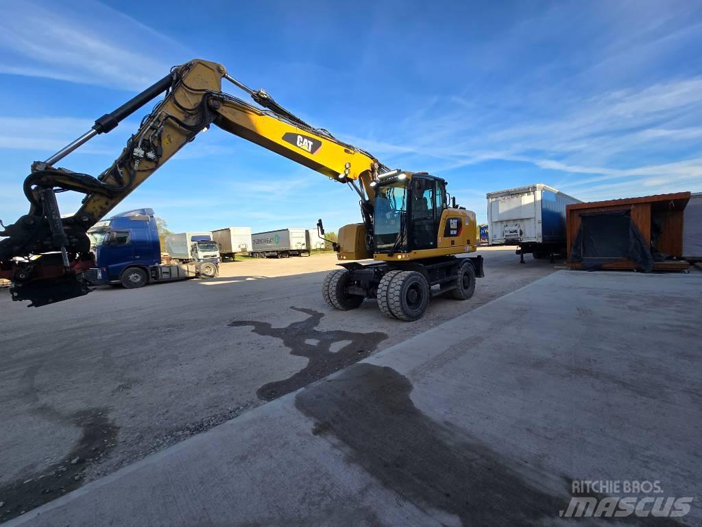 CAT 318 Excavatoare cu roti