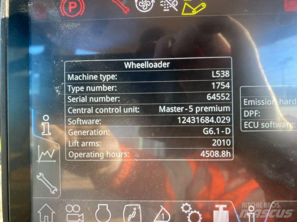 Liebherr L 538 Incarcator pe pneuri