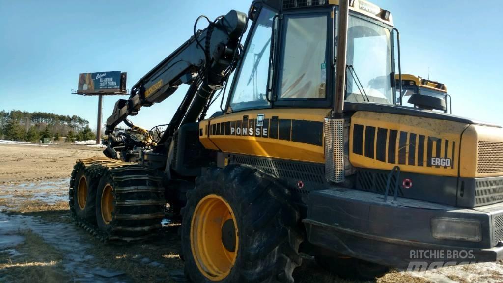 Ponsse Ergo 6W Combine forestiere