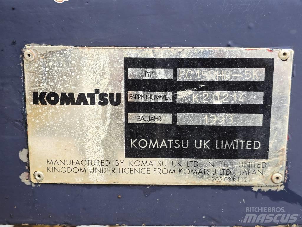 Komatsu PC 150 HD-5K Excavatoare pe șenile
