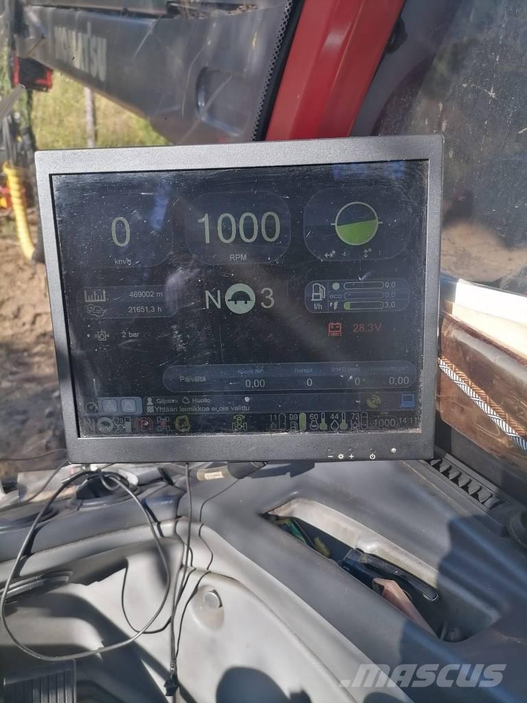 Komatsu 901 Combine forestiere