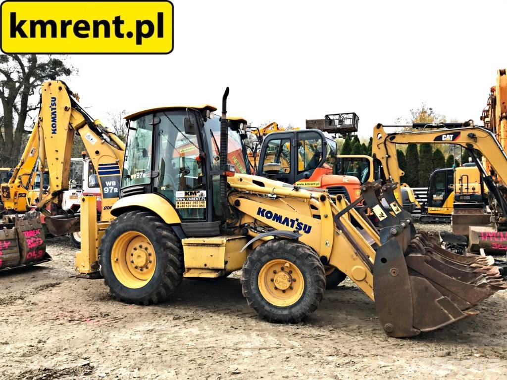 Komatsu WB97R Buldoexcavatoare