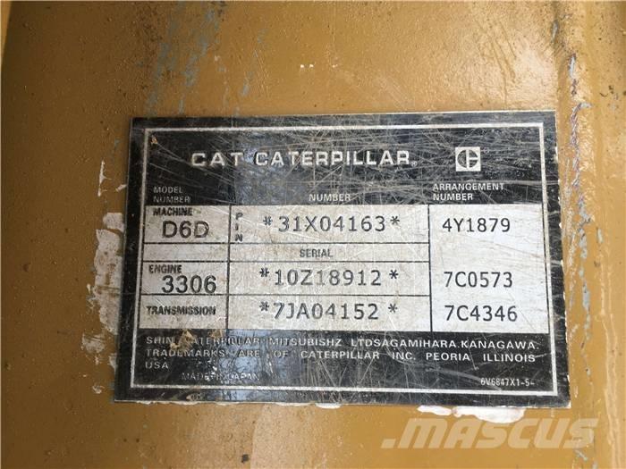 CAT D 6 D Buldozere pe senile