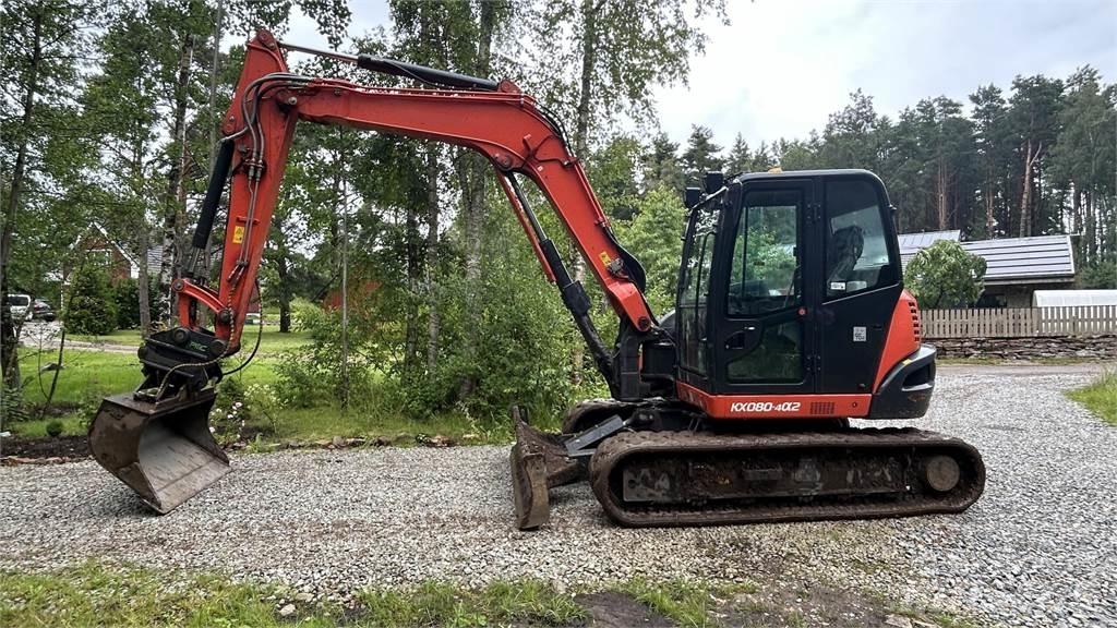Kubota KX080 – 4a2 Mini excavatoare < 7t