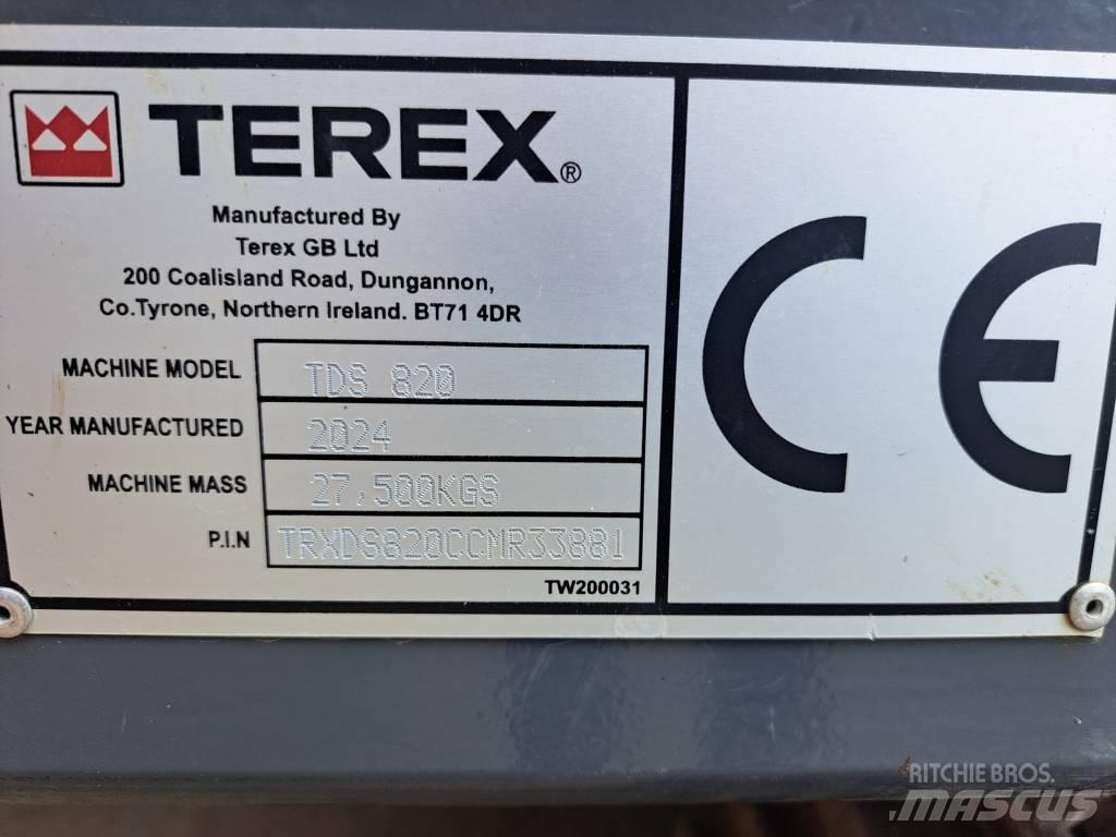 Terex Ecotec TDS 820 Masina de tocat deseuri