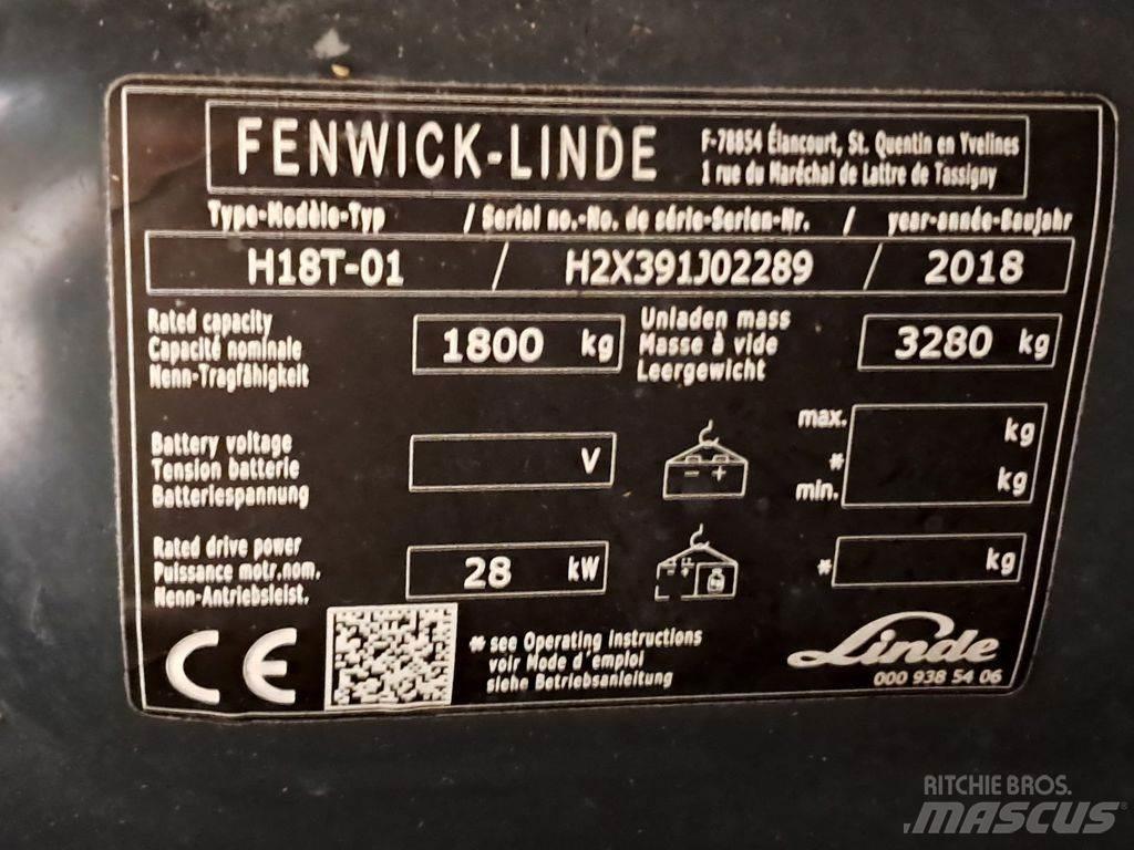 Linde H18T-01 Stivuitor GPL