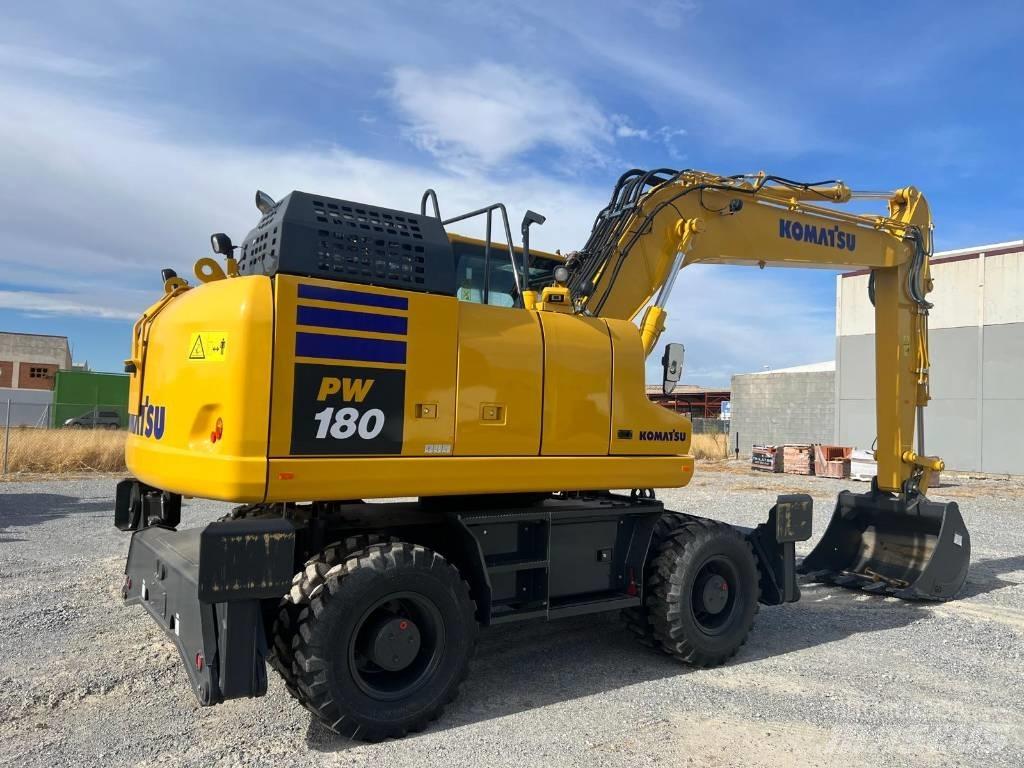 Komatsu PW 180 Excavatoare cu roti
