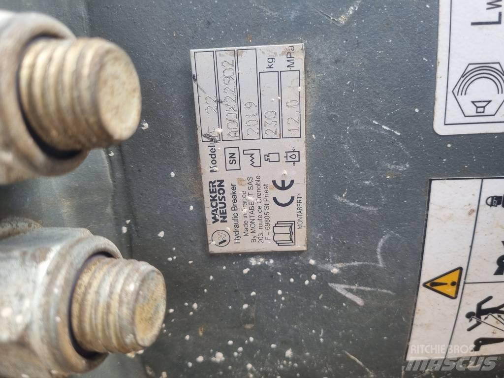 Wacker Neuson NE22 cupe zdrobitoare
