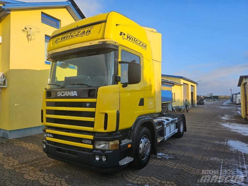 Scania 124 L 420 Autotractoare