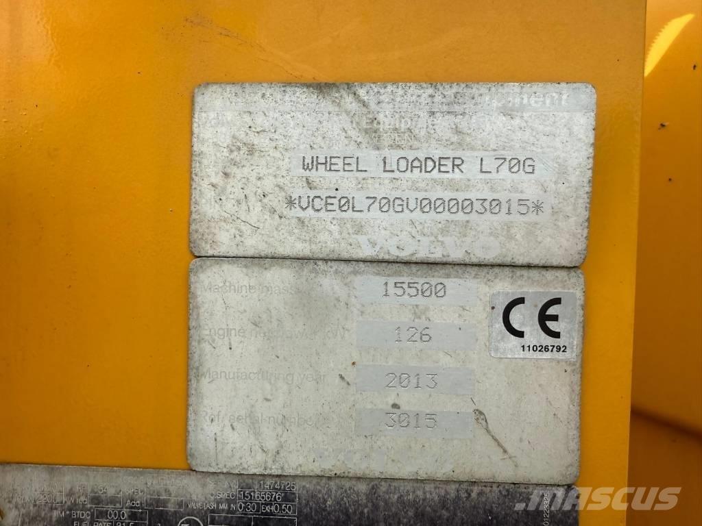 Volvo L 70 G Incarcator pe pneuri