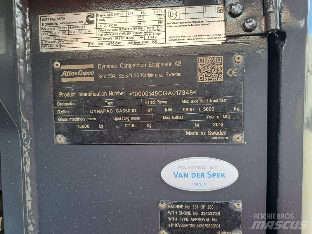 Dynapac CA3500D Compactoare monocilindrice