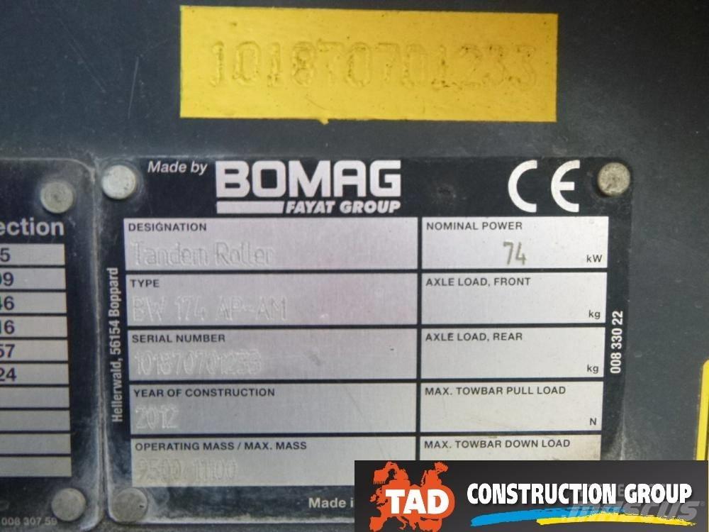 Bomag BW 174 AD AM Cilindri compactori dubli