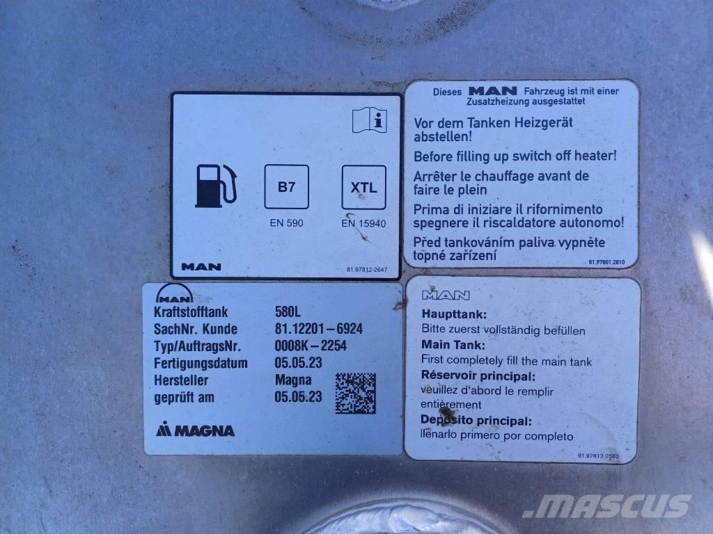 MAN Tank 580 liter Rezervoare de carburanți și aditivi