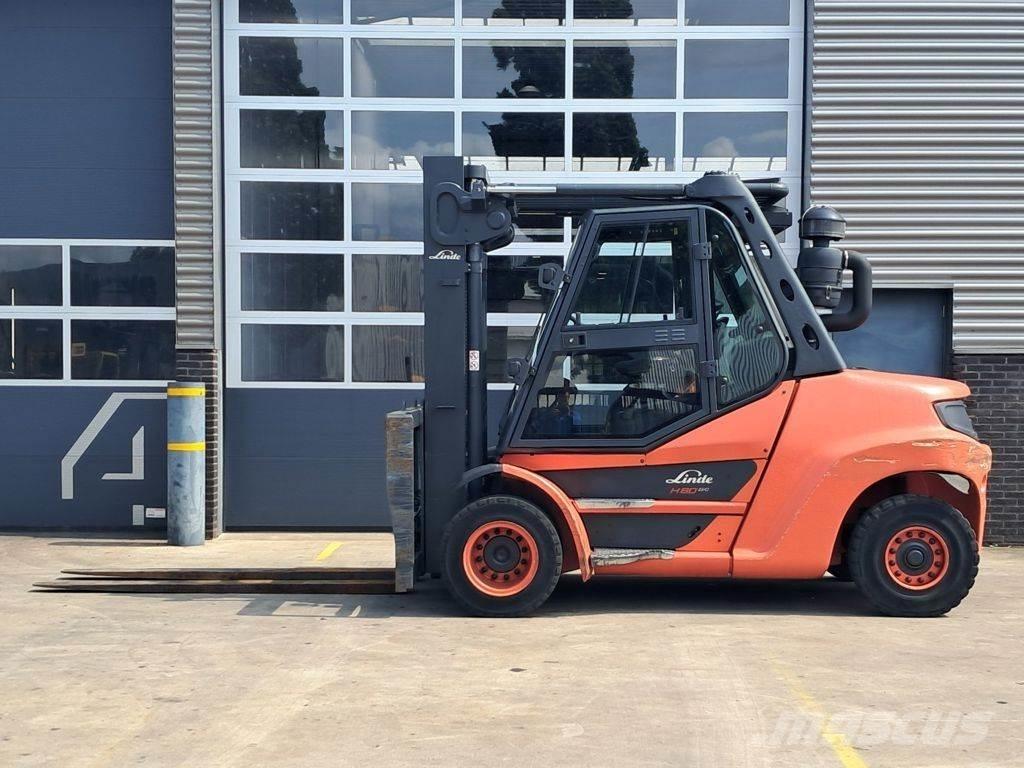 Linde H80D-03/900 Stivuitor diesel