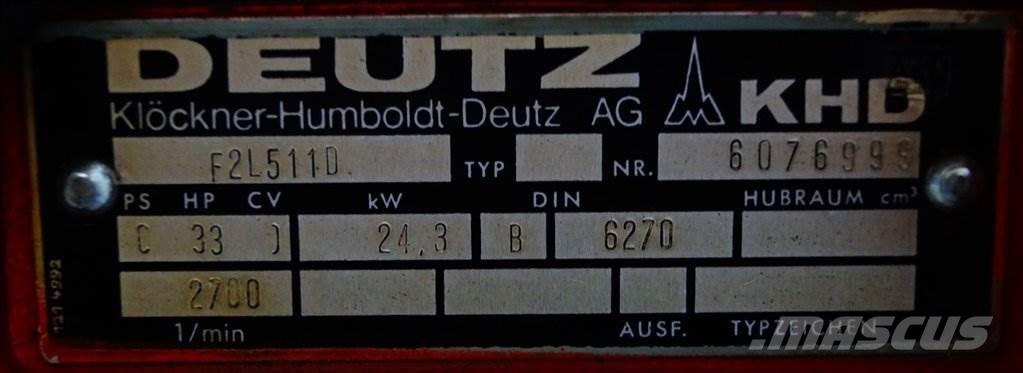Deutz AG F2L511D Motoare