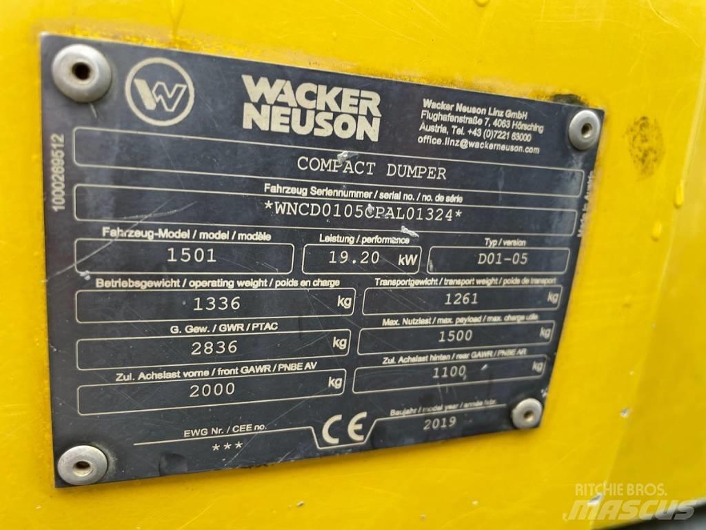 Wacker Neuson 1501 Minitractor de teren