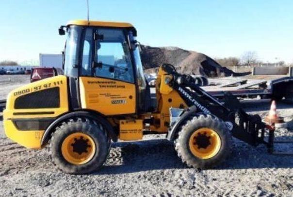 JCB 407 Incarcator pe pneuri