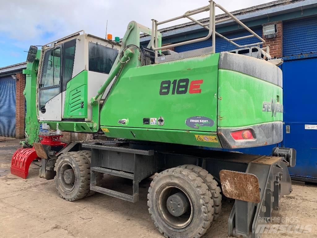 Sennebogen 818E Paleta de manipulare